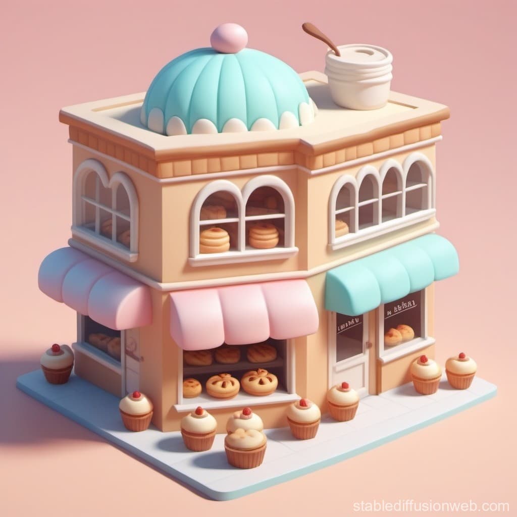 Sarah and Mike Johnson in their bakery